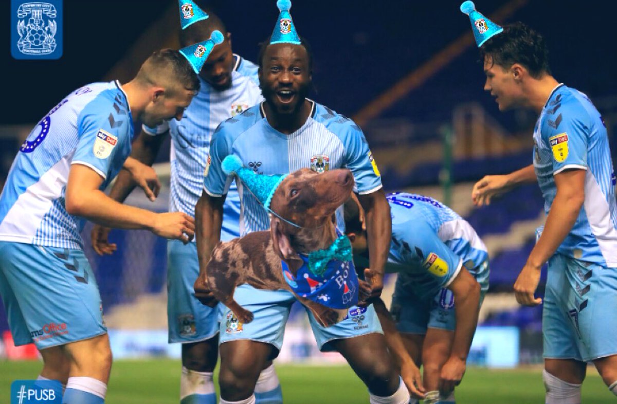 skybluesausage's tweet photo. Happy Birthday @FankDabo π
I hope you have a pawsome day! Love from your favourite sky blue sausageπΎ #itspawtytime #ccfc #pusb #checkoutthehats
@Coventry_City @CalOhare @Shipperz26
β½οΈππ https://t.co/MQVUKpZ9vz