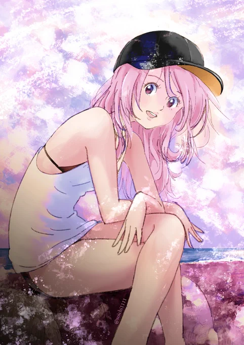 #上げそびれた夏のイラスト 