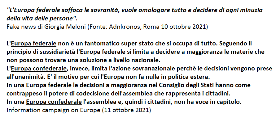 la leader dei <a href="/FratellidItalia/">Fratelli d'Italia 🇮🇹</a> <a href="/GiorgiaMeloni/">Giorgia Meloni</a> non ha ben capito la differenza tra un'Europa federale e un'Europa confederale. Ve la spieghiamo noi.