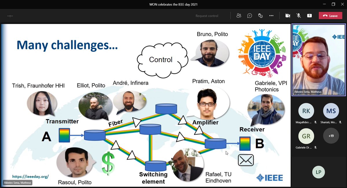 The @EtnWon celebration of <a href="/IEEEDay/">IEEE Day</a> last Friday was fantastic! Thanks again to <a href="/Matheus70451377/">Matheus Sena</a> for organizing it!
Here's a great slide which gives a peek into the different projects some of the ESRs are working on!