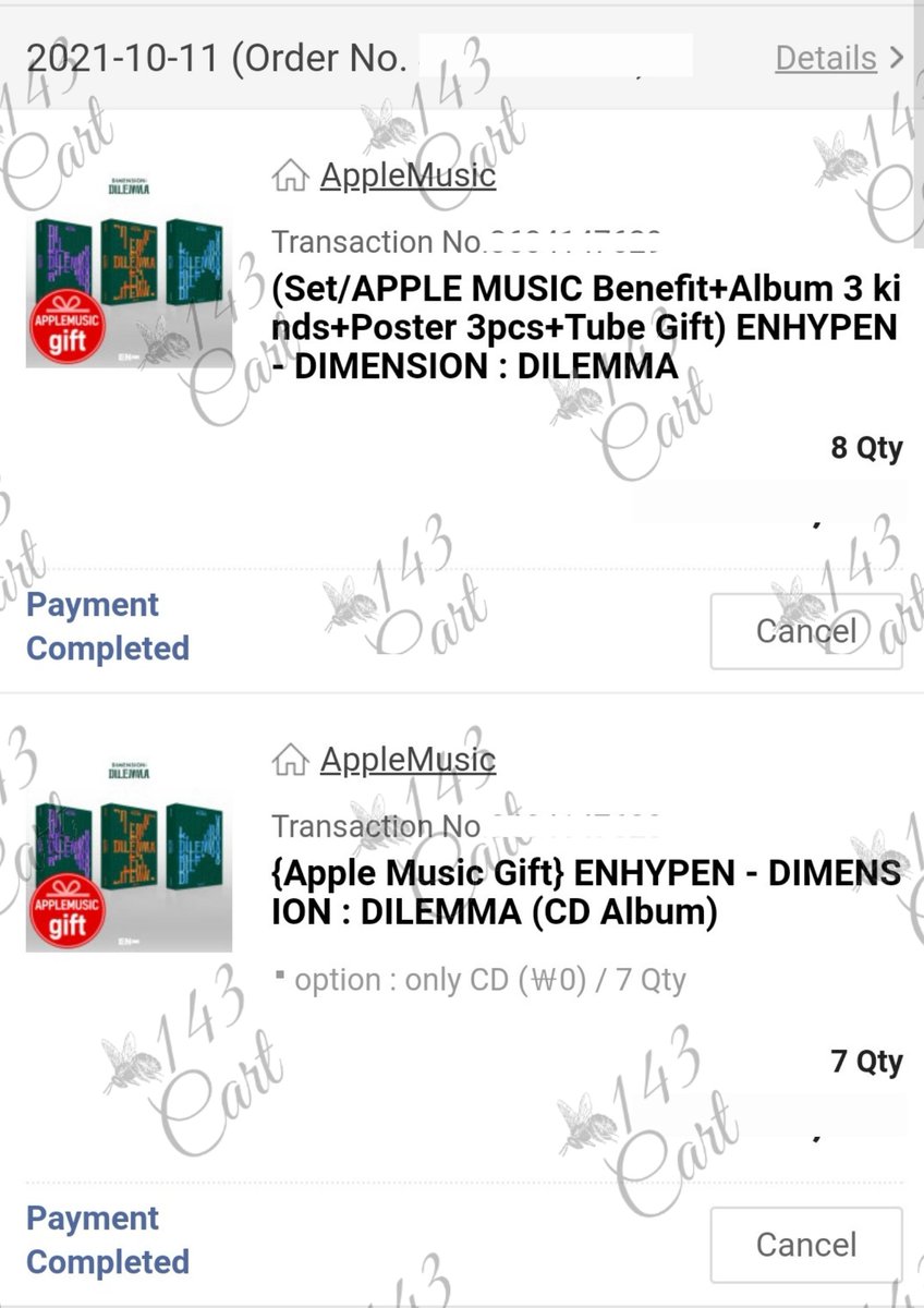 143cart's tweet photo. #beeuds

all albums for my GOs are now secured! remaining appmu pobs are also secured today, thank you<3 will post further more updates https://t.co/fGTkdpoD5o