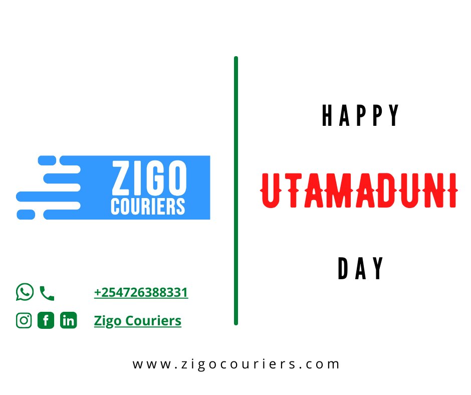 zigocouriers's tweet photo. Hello there! Thank you for choosing to be part of the Zigo family and always giving us an opportunity to serve you. Happy Huduma day!
#deliverWithZigo #healthyliving #zigo #zigocouriers #delivery #Nairobi #quickDelivery #ThikaRd #MombasaRD #LangataRd https://t.co/He6utM0ZD1