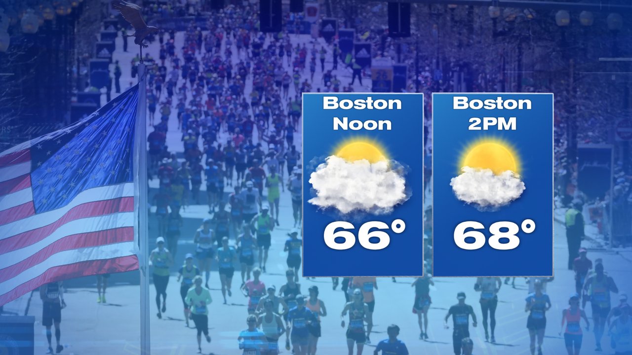 Solid Marathon Monday Weather Boston News, Weather, Sports WHDH 7News