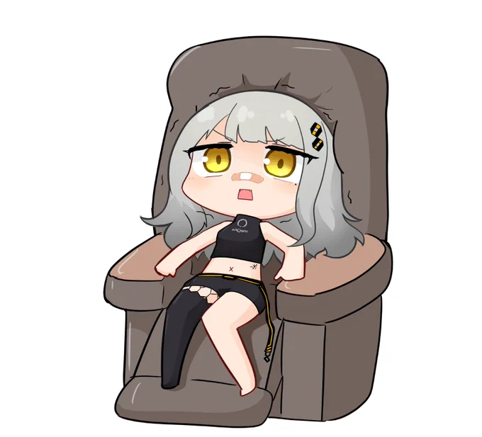 マッサージチェアで後頭部揉まれてるたやさんを描きました
#HaChiArt 
