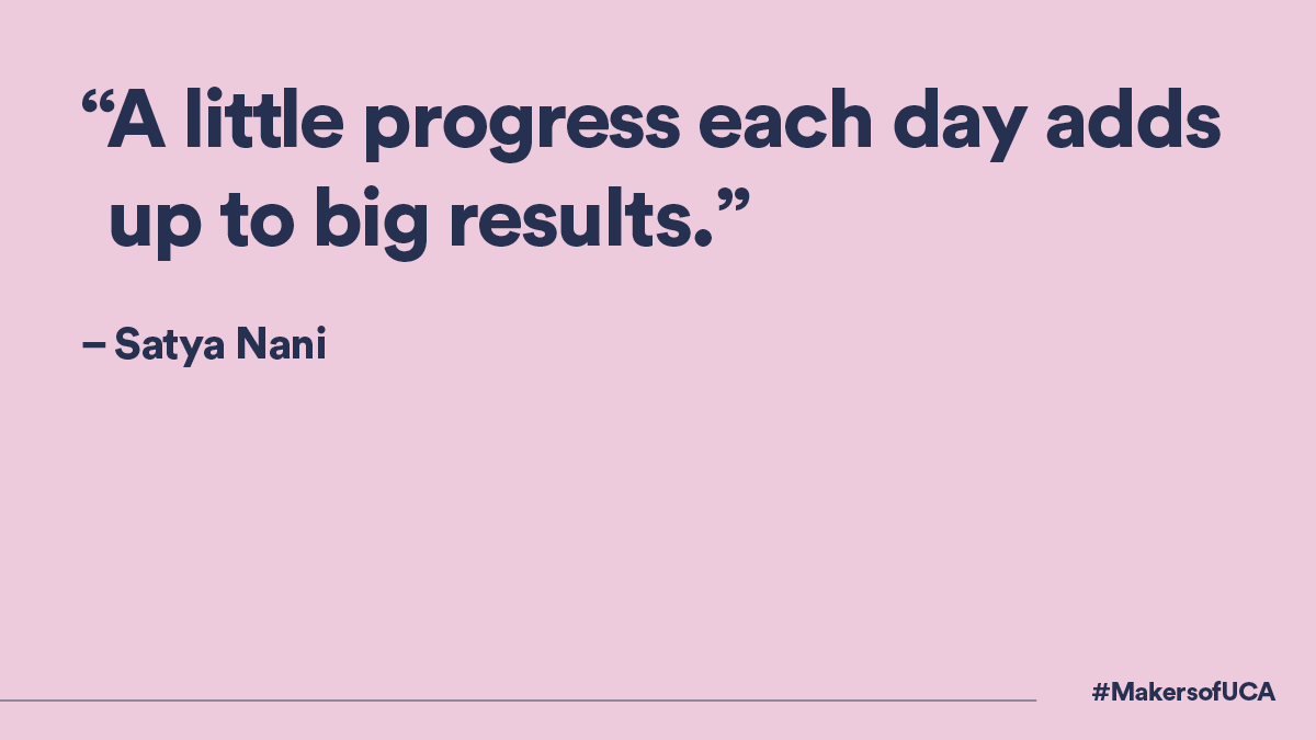 UniCreativeArts's tweet photo. Do a little bit each day and you'll soon see huge results!!β¨
#MondayMotivation #WeareUCA #MakersofUCA #UCAfarnham #UCAcanterbury #UCAepsom #UCArochester #Motivation #monday #inspiration #motivationmonday #quote #mondaymood #mondaymorning #mondays https://t.co/yr5YN0Cg8H