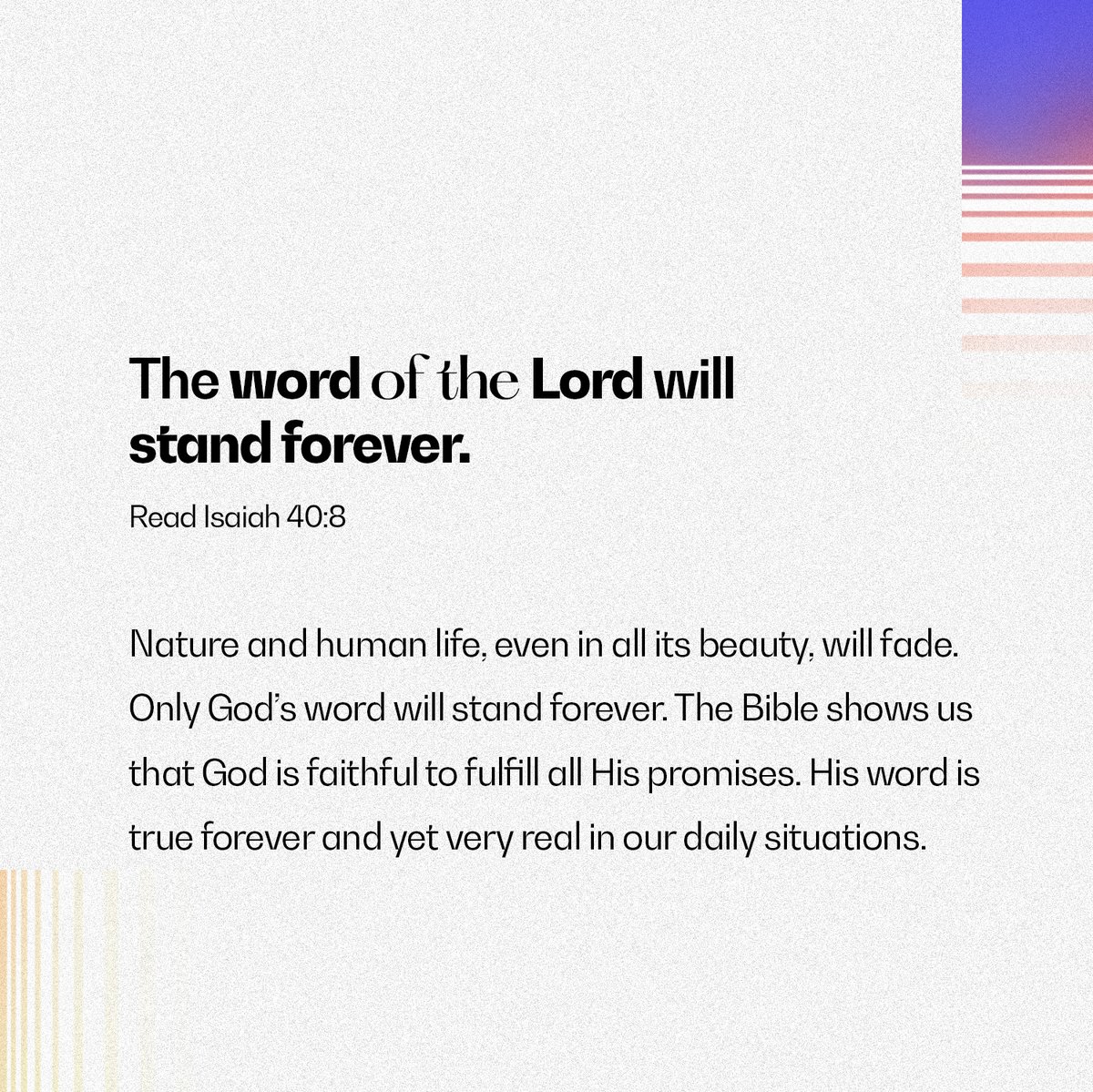 victoryph's tweet photo. How does God’s character and actions bring us comfort?

#NearnessSeries https://t.co/Q0V8HPuE4p