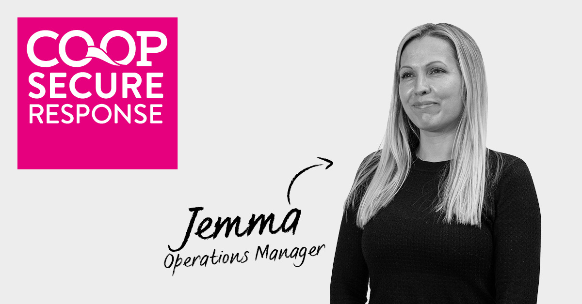 secure_response's tweet photo. Meet Jemma, our Operations Manager:

"I oversee the operation of the security team out in the field. I also head up the investigations team, looking at both internal and external investigations." 

Find out how Jemma can help you: https://t.co/vwsiEUQxWu https://t.co/8ZqB9goqc4