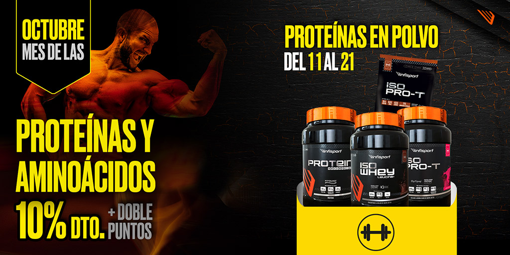infisport's tweet photo. 💥 ¡ P R O M O! SEMANA DE LAS PROTEÍNAS EN POLVO! 1️⃣0️⃣ % DTO + DOBLE PUNTOS 🤪. En https://t.co/0Ouu9UEiYw.
- Del 11 de Octubre al 20 de Octubre 2021 - 👇🏽
.
¿Qué necesitas? 😊
 
🛒#𝗜𝗻𝗳𝗶𝘀𝗽𝗼𝗿𝘁𝗦𝗵𝗼𝗽 
https://t.co/uF3xvuFeKq

#ElÉxitoEsUnaElección #Proteínas https://t.co/w4paLn0quK