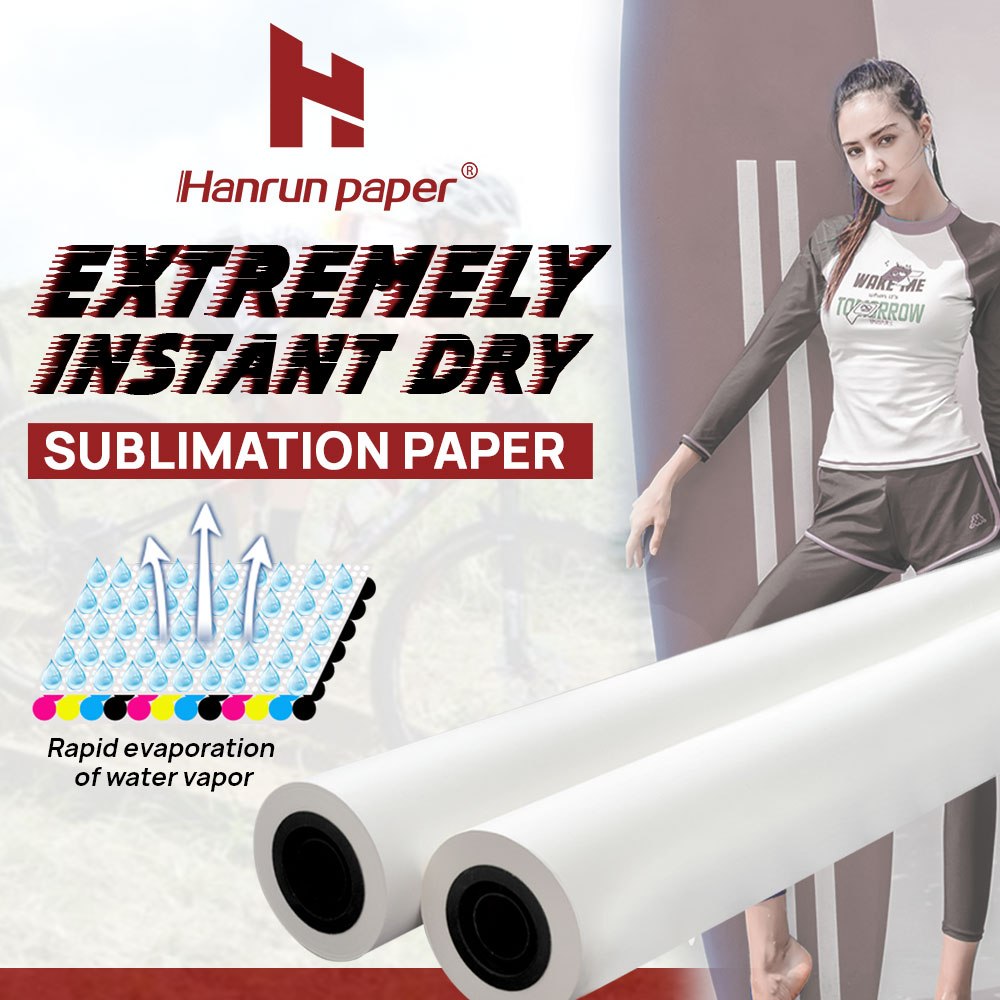 HanrunPaper's tweet image. Hanrun paper Extremely instant dry sublimation paper is very suitable for customers who pursue sublimation drying speed， please contact us.

hanrunpaper.com | info@hanrunpaper.com
Whatsapp: +86 17714537154
·
#Hanrun #SublimationTips #SublimationPrinting #SmartSublimation