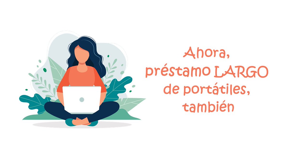 📢 Ahora también te prestamos #portátiles para plazos largos, un mes o más. Si estudias en <a href="/unican/">Universidad de Cantabria</a>, consúltanos:
 
ℹ️ web.unican.es/buc/noticias/d…

<a href="/dafilosofiauc/">Delegación FyL</a> @DaEducacionUC <a href="/DaDerechoUC/">Delegación Derecho</a> <a href="/EconomicasUC/">Del. Económicas UC</a> <a href="/DAFCUC/">Delegación de Ciencias</a> <a href="/ETSIIT_UC/">Delegación ETSIIT UC</a> <a href="/deleg_CaminosUC/">Delegación Alumnos Caminos UC</a> <a href="/NauticaDa/">DA Náutica Santander</a> <a href="/MinasyEnergia/">E.P.I. Minas-Energía</a> <a href="/DelegacionmedUC/">Delegación_Med UC</a>