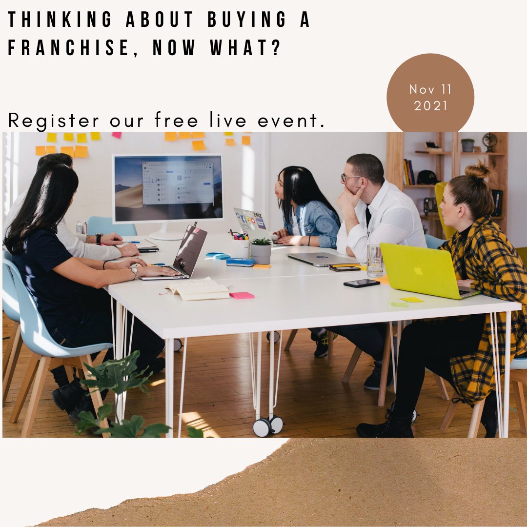 ScoreEast's tweet image. Thinking About Buying A Franchise, Now What?

Register for the free live event! bit.ly/3mEEEsw