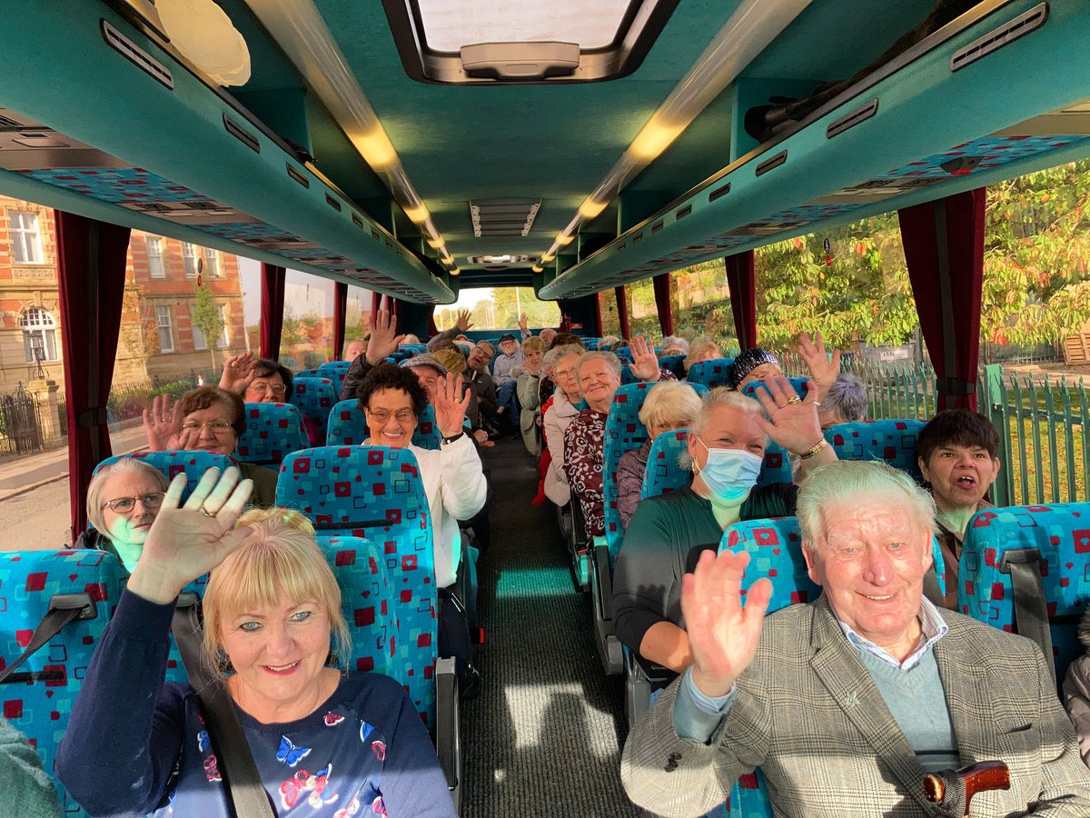 And we are off to Llandudno.  Thanks to our wonderful funders @tnlcommunityfund. 💚