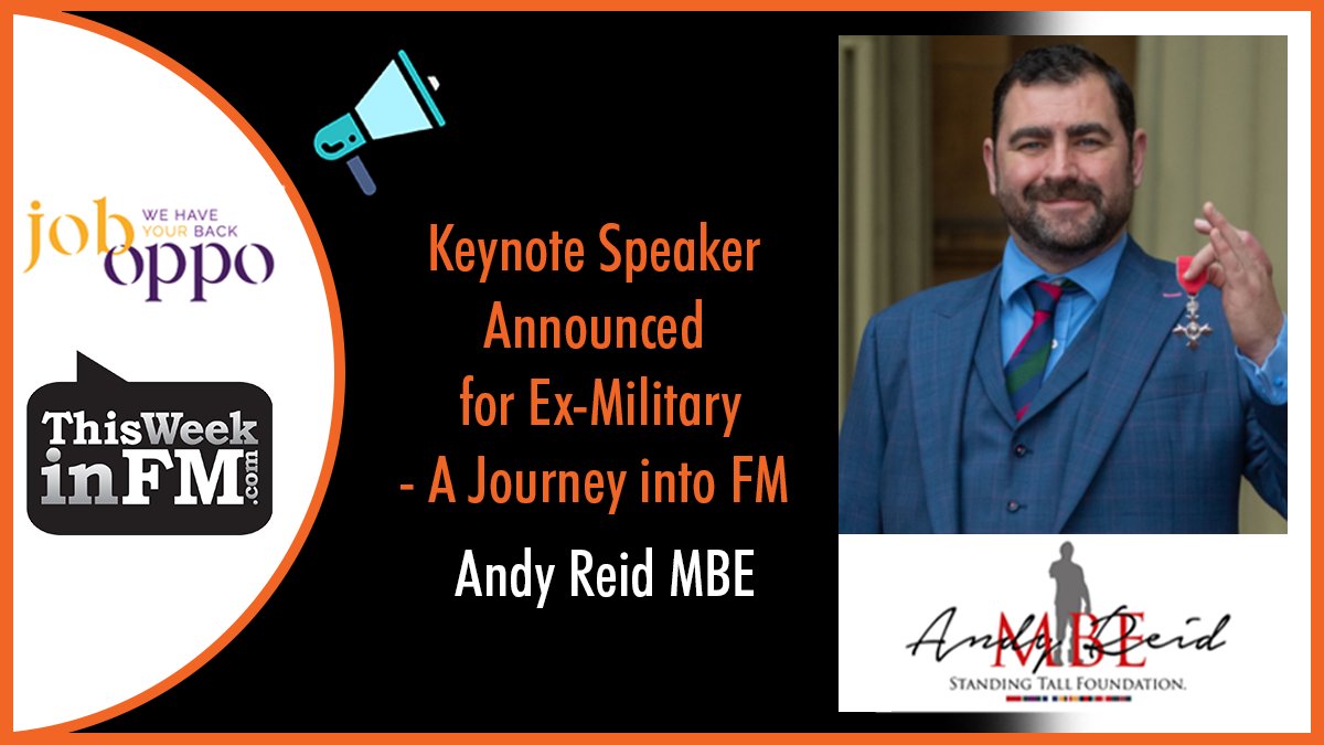 ThisWeekinFM's tweet photo. π’ We are delighted to announce the keynote speaker for our next networking event on 28 October: Andy Reid MBE π
Find out more about Andy and how you can attend β‘οΈ https://t.co/Omfa6bRuGL
#FM #ExMilitary #Veterans #MilitaryNetworking #ExMilitaryCareers
@andyreid2506 https://t.co/BFmbtIjI0f