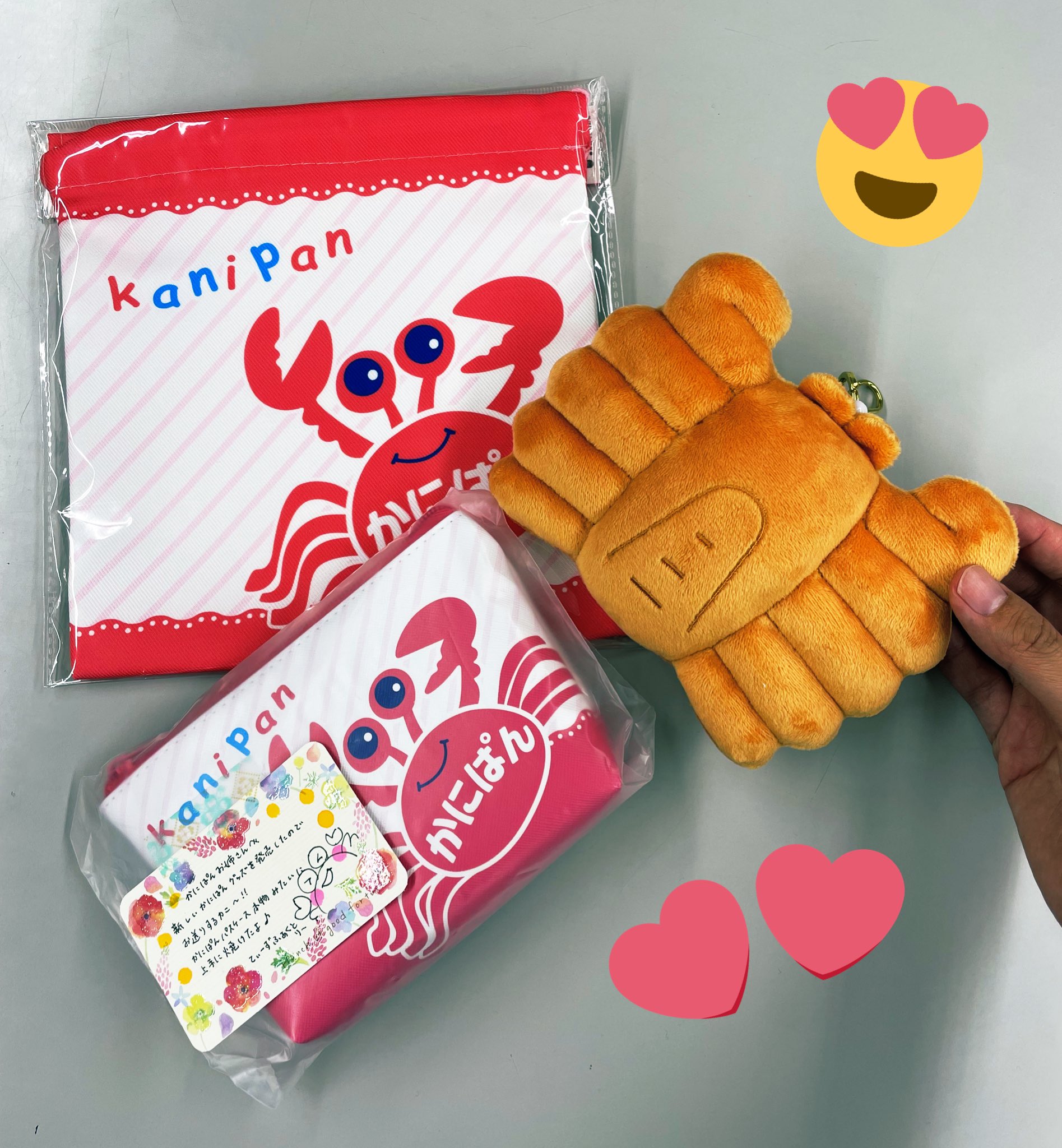 かにぱん　パスケース　ポーチ かにぱん パスケース ポーチ 【公式通販】