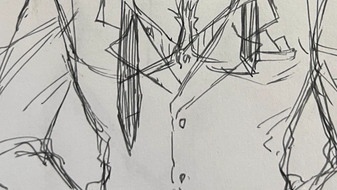 ハロウィン五悠ちゃんのラフ描き直したら、どちゃしこハロウィンゴリラを生成してしまったかもしれない 
