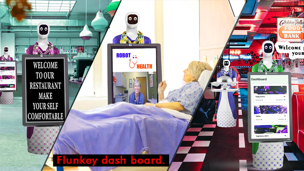NextgenVistan's tweet photo. Our #Flunkey bots are everywhere!! A service bot that can make monotonous work more exciting! Find the details here:https://t.co/3xGoAkDMlG
#Robotics #AI #Robotech #robotprocessautomation #mondaythoughts https://t.co/DXMPvS6TAj