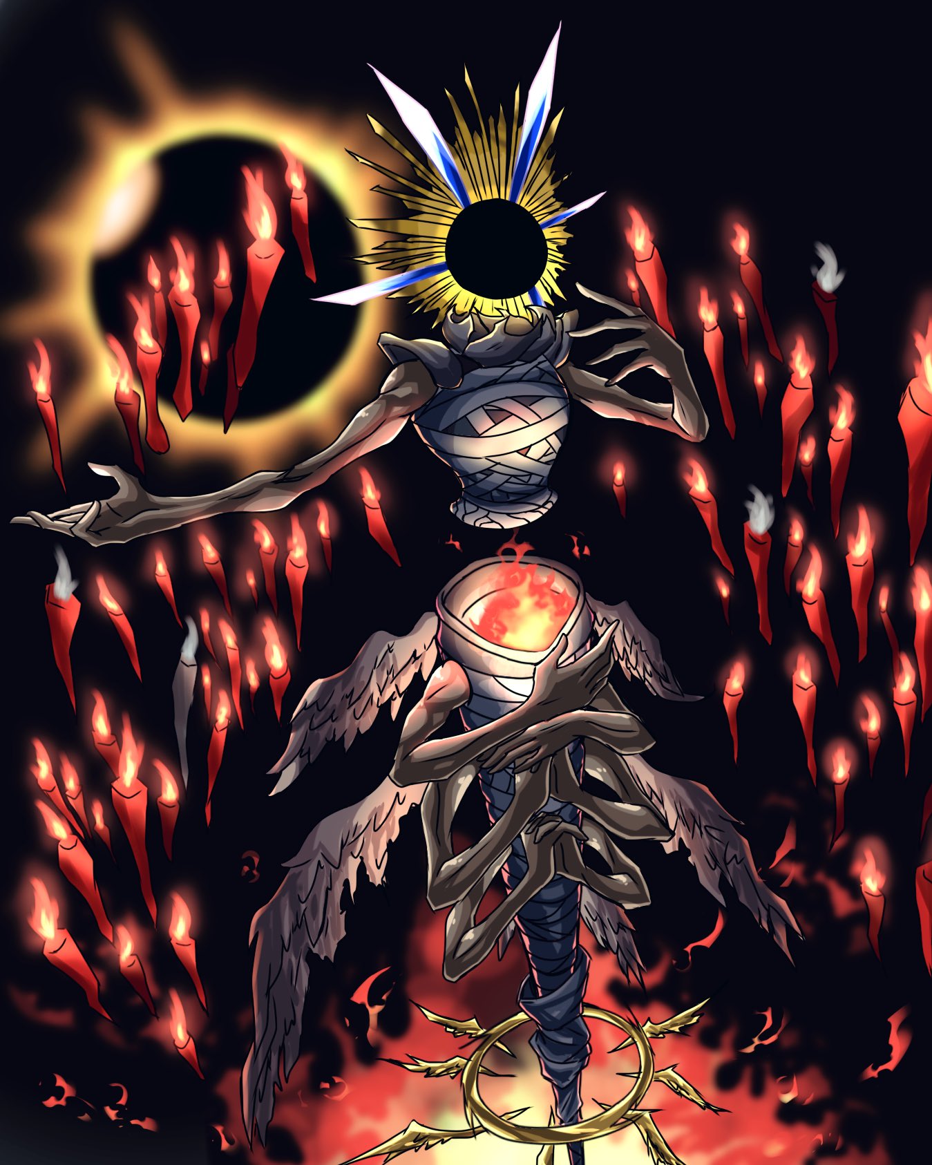 いふ モンストイラスト レクイエムを描きました T Co Njzqedb8nj Twitter