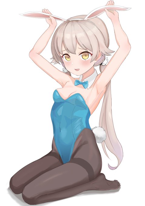 ヒフミちゃん (・∀・)  (バニーガール)
#阿慈谷ヒフミ 