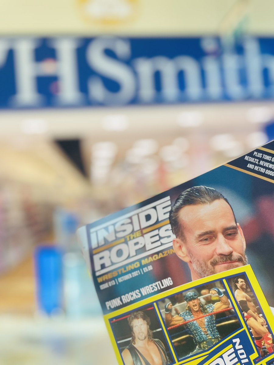 pete216state's tweet photo. Just picked up my copy at WH Smith Trafford Centre, Manchester! @Inside_TheRopes @KennyMcITR @FindlayMartin Feel like I’m 14 again with the Power Slam-esq supplement, yey! 🤩🤩🤩 https://t.co/wxV8a0Tu5i