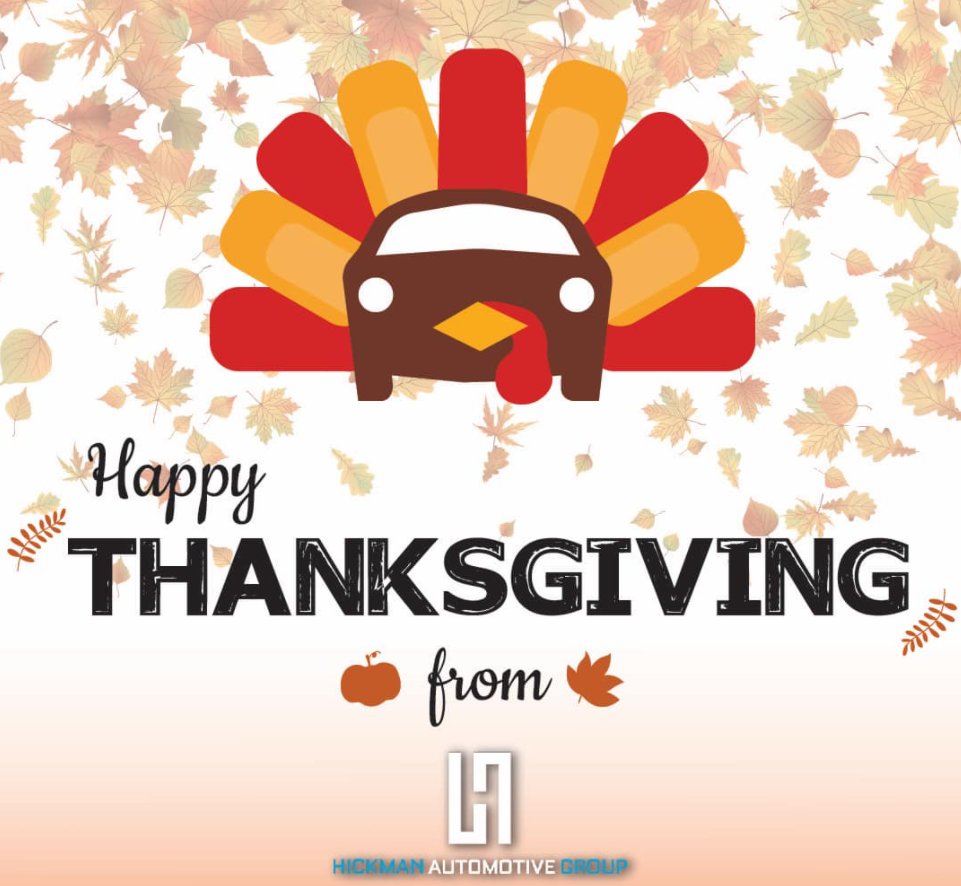 From our family to yours, we wish everyone a Happy Thanksgiving!🦃🍂

Our dealership will be closed today, Monday October 11th as we celebrate the holiday! 🙂