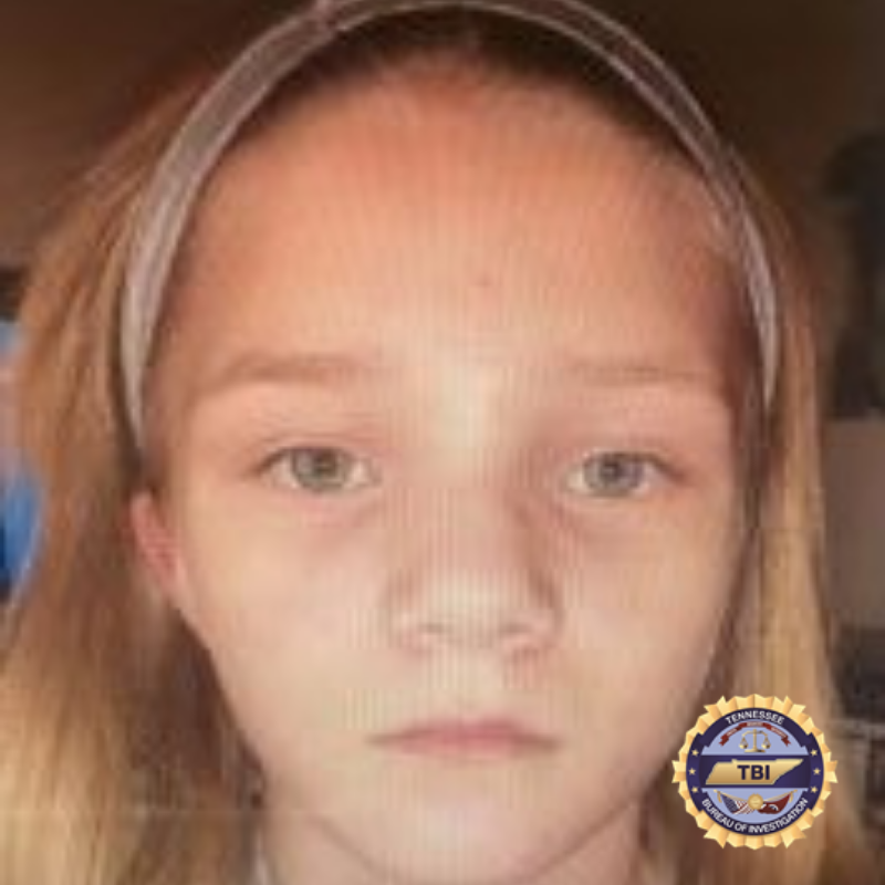🚨 An ENDANGERED CHILD ALERT has been issued for 10-year-old Trisha Luttrell on behalf of the Bedford County Sheriff’s Office. She has a known medical condition.

If you have seen Trisha, call the Bedford Co. SO at 931-968-3232 or TBI at 1-800-TBI-FIND.