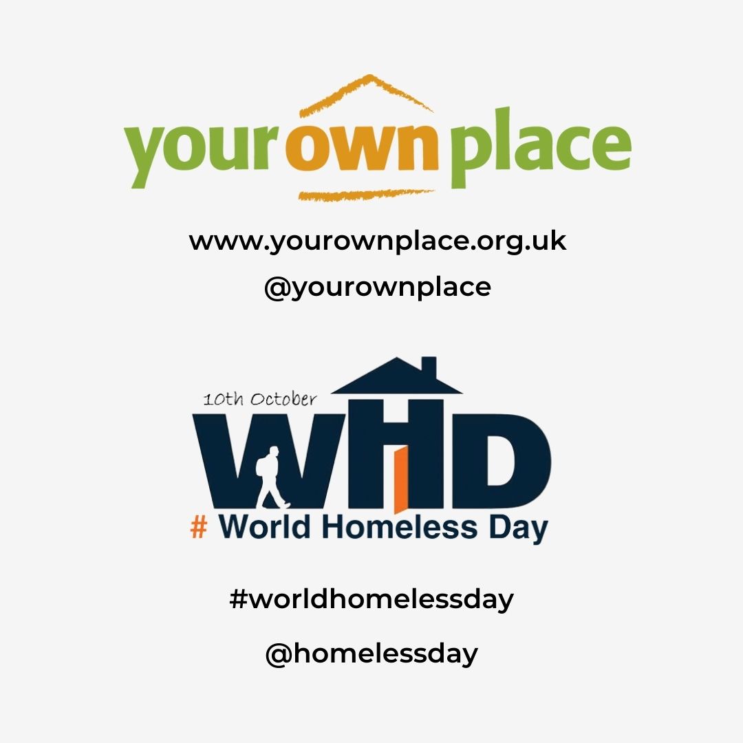Mike_01010101's tweet photo. Sunday October 10th was World Homeless Day. At @yourownplace we prevent homelessness by empowering people to access their existing knowledge, confidence and resilience. #WorldHomelessDay #YourOwnPlace https://t.co/FMgqbHJXCw