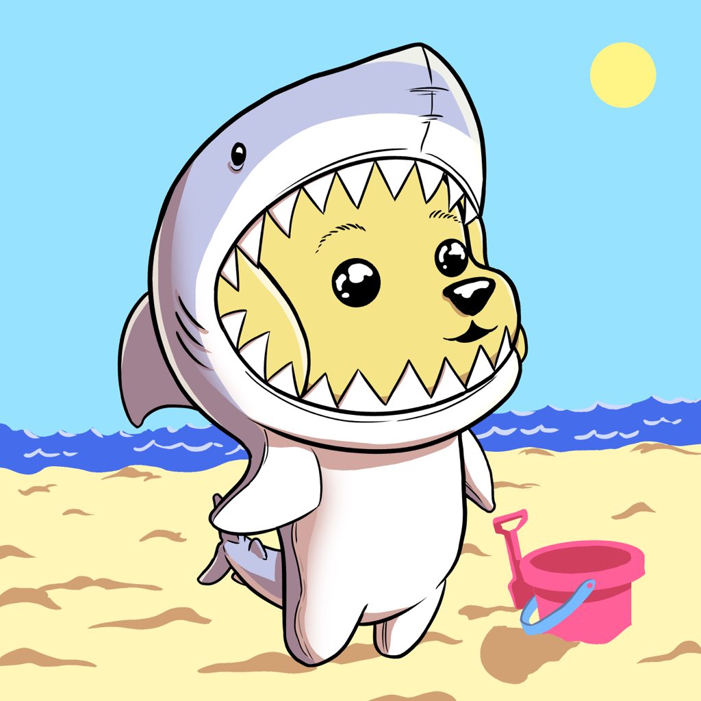 Will be minting some <a href="/TheGoldenPups/">GoldenPups.eth</a> later today 😬 🐶