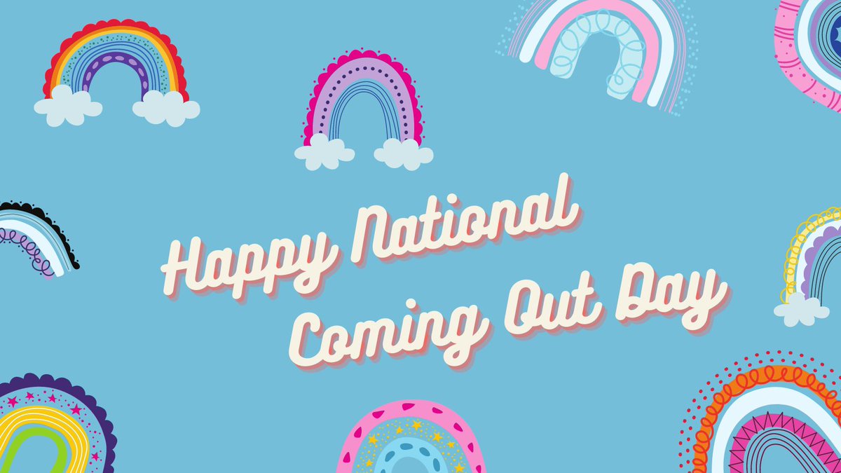 Happy National Coming Out Day! Whatever your rainbow you are welcome and belong in the world &amp; the LGBTQI+ community 
♥️🧡💛💚💙💜🖤🤎🤍💗

Learn about the history of today right here by <a href="/StonewallScot/">Stonewall Scotland</a> ▶️ bit.ly/3lnAqpN

#NationalComingOutDay #LGBTQI #Pride #ComingOutDay