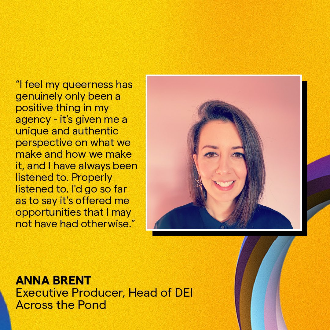 outvertising's tweet image. It’s #NationalComingOutDay and we’ve partnered with @NABS_UK to share stories from adland talent on coming out. 🖤🤎❤️🧡💛💚💙💜 Full stories: lbbonline.com/news/nabs-and-…