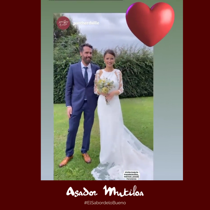 Y porque aquí no todo son #chuletones... va una de las #bodas que hemos vivido en nuestros jardines y salones este año.
¡Y que vivan los novios! 💖 

#ElSabordeloBueno

#Asador #Restaurante #Restauranteconjardin #Restauranteparaeventos #Navarra #Pamplona