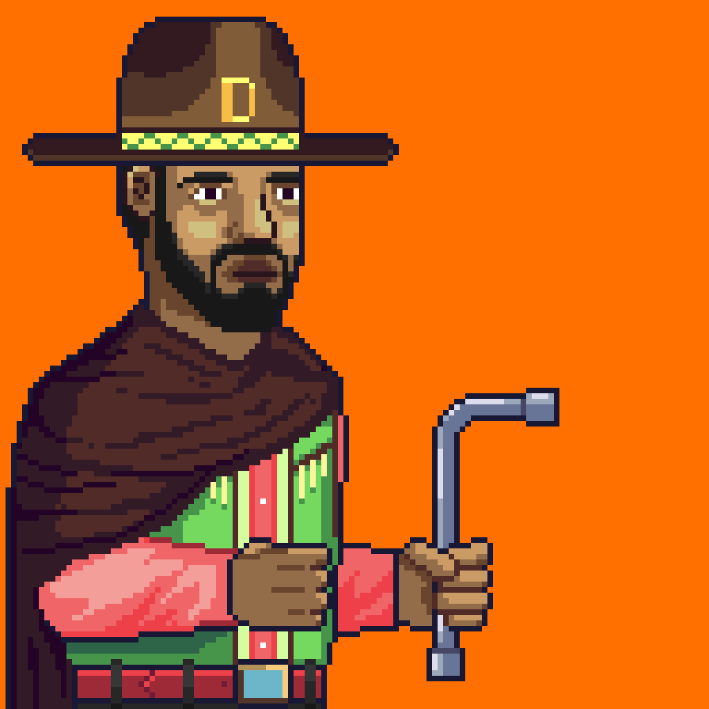 Howdy <a href="/Drake/">Drizzy</a> 

Also known as the infamous- Heartbrake Drake, the smoothest lover in the west and possibly the best dressed? We see a shoot-out on the horizon with <a href="/kanyewest/">ye</a> ...

This super rare 1/1 #nft is only available on the 15th of October at our pre-sale for Crypto Cowboys.