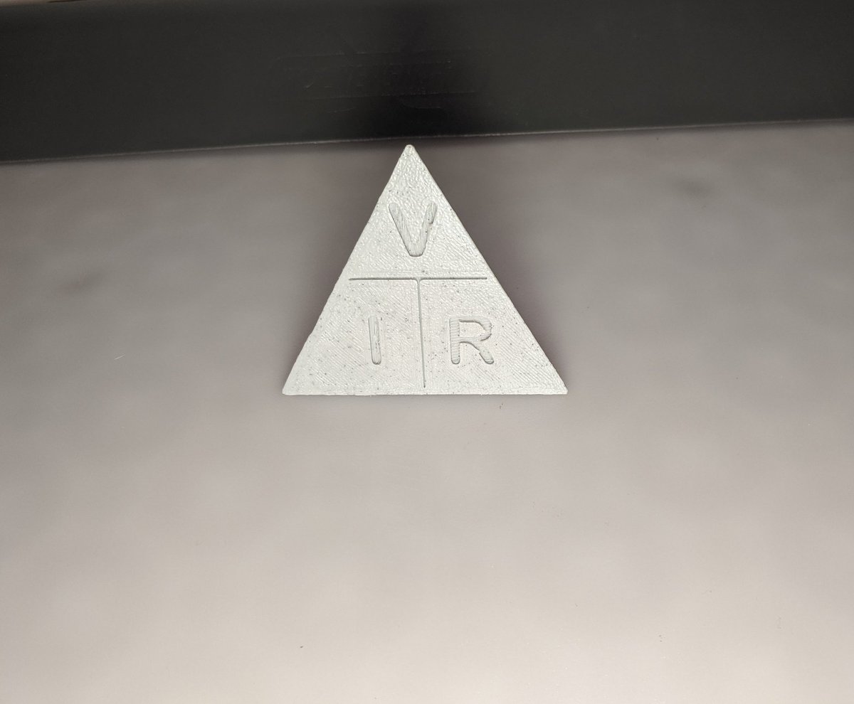 kareese's tweet photo. Not the best pics, but woke up to this finished Ohm's Law pyramid. Taking it to school today to show my Electronics instructor.
Printed in @PrintedSolid
Jessie Vanilla Bean Ice cream https://t.co/lZI8ACxoGQ
#3Dprinting #MathManipulative #STEMeducation https://t.co/2BarE63sUE