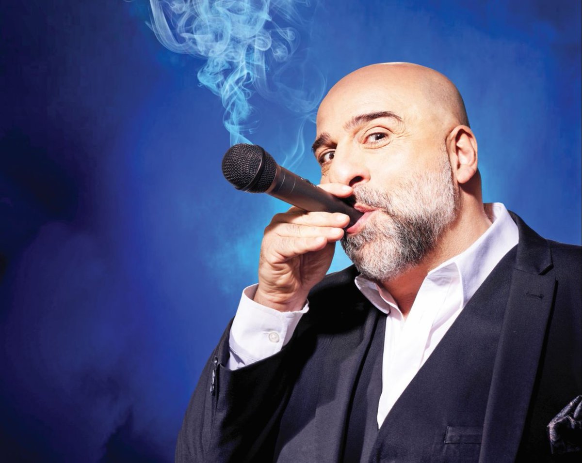 Award-winning comic @omid9 Djalili has been busy during #Lockdown, brushing up on his second language to land a talk show with @BBCPersia and preparing for his new tour The Good Times, coming to @WokingTheatre on Wednesday 13 Oct. See bit.ly/OmidIsBackWith… #Woking #Community