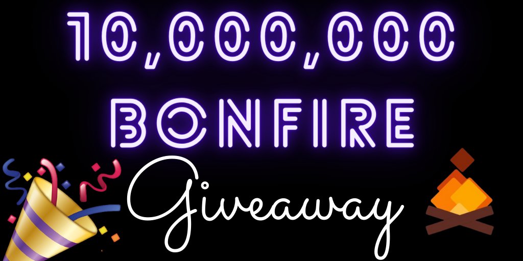BonfireChina's tweet photo. 10,000,000 #BONFIRE, 10,000,000 #SAFEMOON and 10 #ETH AIRDROP to 10 Lucky People

RULES:
1️⃣ Follow @BonfireChina and @Kedruga
2️⃣ Like &amp; Retweet this tweet
3️⃣ Comment your address https://t.co/D8dFVglR28
