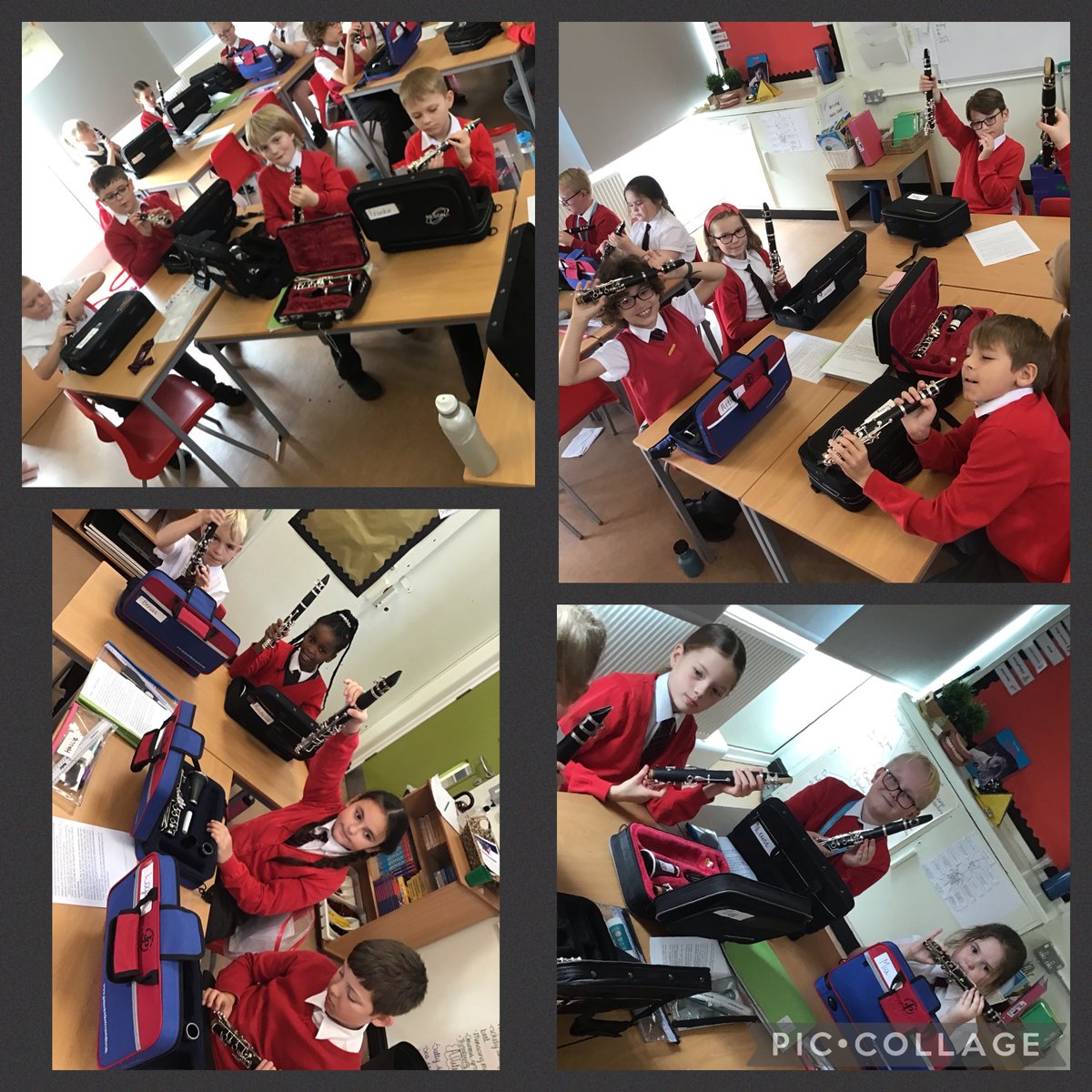 huntscrosspri's tweet photo. Class 4W are learning how to play the clarinet 🎼
#ResonateHub https://t.co/czS5xEZ4Hy