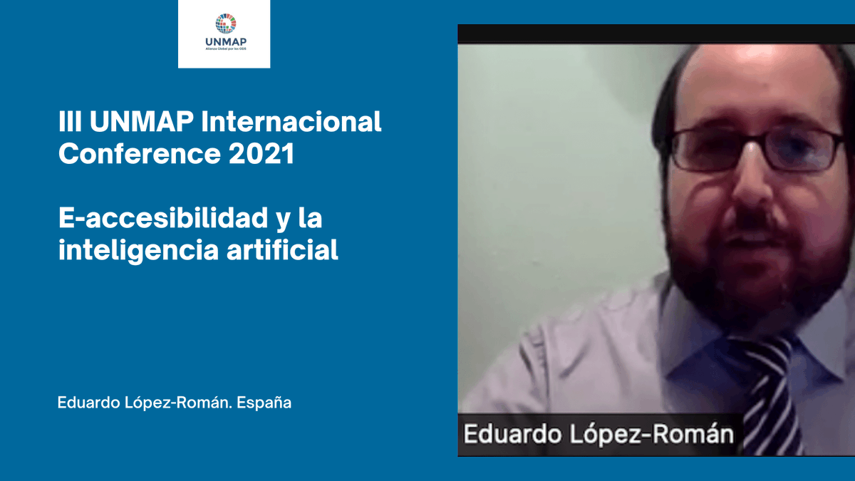 E-accessibility and artificial intelligence III UNMAP INTERNATIONAL CONFERENCE 2021 #SDGs <a href="/ASteiner/">Achim Steiner</a> <a href="/HochschildF/">Fabrizio Hochschild</a> <a href="/helene_wpli/">Helene Li ✨🍀💜</a>  <a href="/JoaquinBoston/">Joaquin V. Boston</a> <a href="/GabrielMariya/">Mariya Gabriel</a> <a href="/SDGS4GOOD/">Elle Bushfield ⭕️</a>  <a href="/pnud/">ONU Desarrollo</a> <a href="/UNEP/">UN Environment Programme</a> <a href="/wto/">WTO</a> <a href="/Entreps_Global/">Entreps</a> <a href="/JoinUN75/">JoinUN75</a>  <a href="/UNTechEnvoy/">Follow @ODET_UN for the latest updates</a> <a href="/UN_PGA/">Annalena Baerbock</a> <a href="/UN_Innovation/">UN Innovation Network</a> #EUTech #innovation <a href="/kuriharan/">Kohei Kurihara - Privacy for all together 🌍</a>