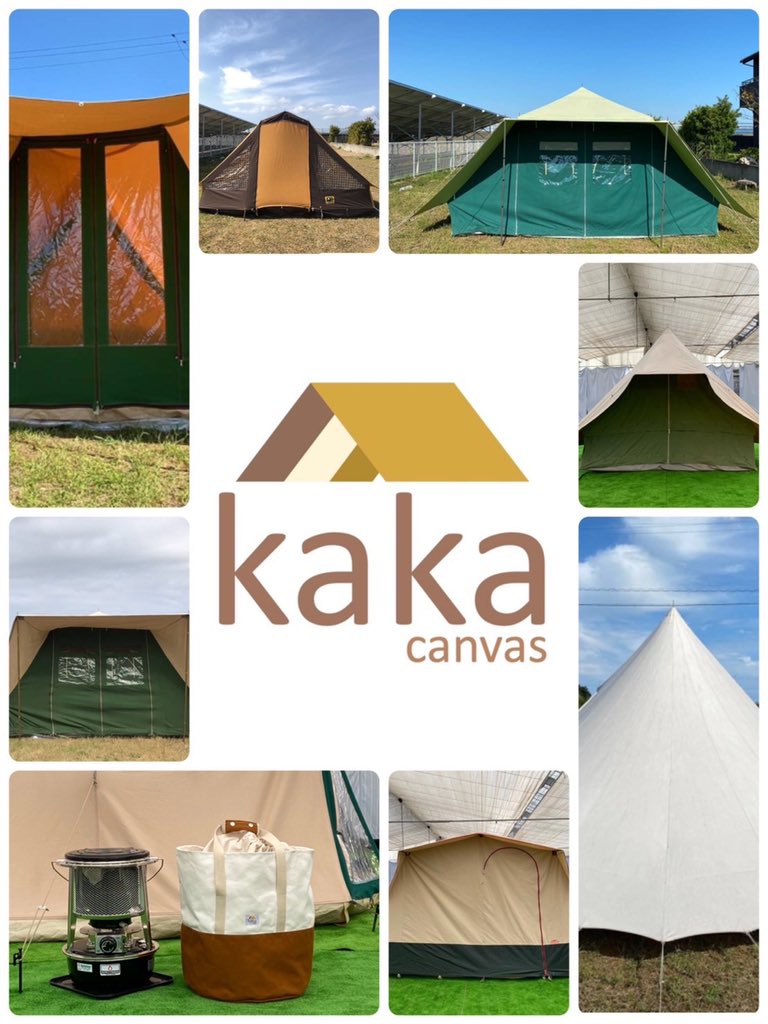 ReprolandLLC's tweet photo. THE MIRRORBALL CAMP - EAST - 2021 Autumn
【出店者情報】

『kaka canvas』

ビンテージテントと帆布製品の販売

魅力あふれるビンテージテントの世界
キャンプの楽しさはテント一つで変わります！
自分だけのキャンプスタイルがきっと見つかる！
kaka canvasできっとキャンプが楽しくなる！ https://t.co/SYX4Of046f
