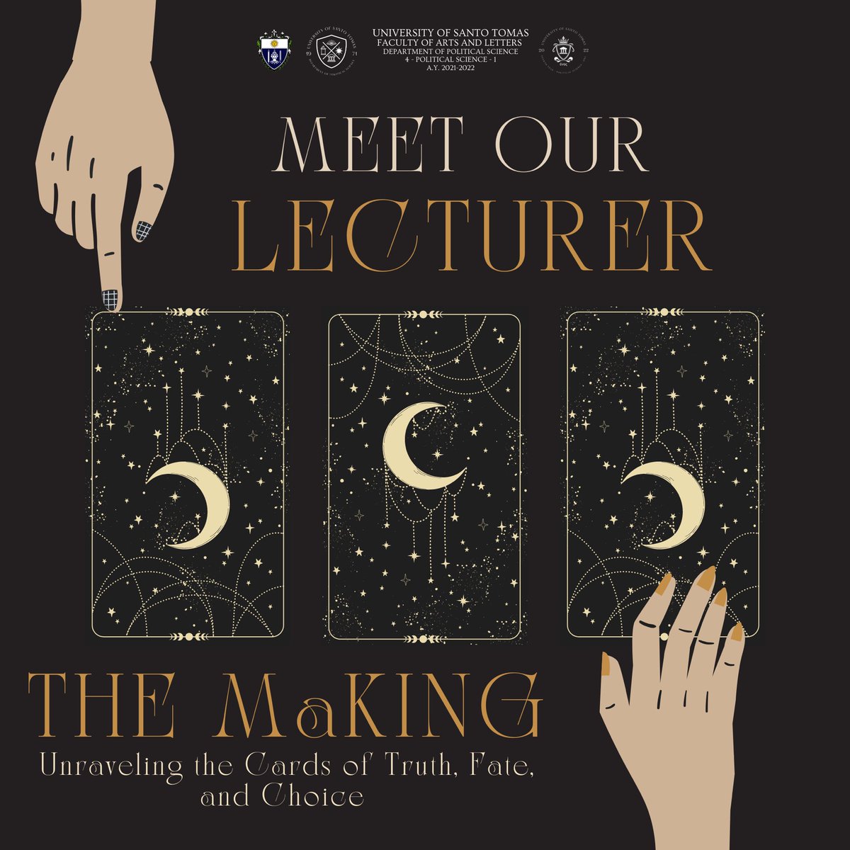 4POL1_UST's tweet photo. Get your decks ready, Spartans!

The Class of 4POL1 is honored to introduce our esteemed lecturer for the second book in our library! https://t.co/OK6k3VtiJW