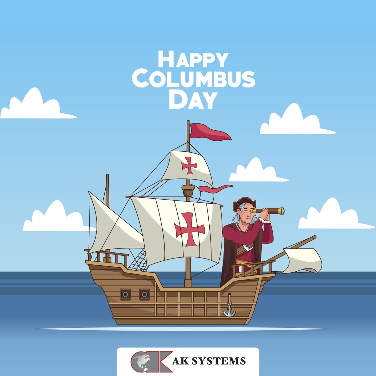 AKSystemsInc's tweet photo. Happy Columbus Day
#HappyColumbusDay #ColumbusDay #webdevelopment #php #laravel https://t.co/twSiH1bVMP