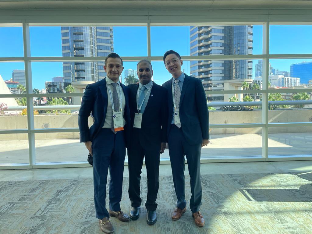 chrisdengMD's tweet photo. After another year of successful ASA meeting with the former fellows. @MSharifpourMD @ManguntaReddy #ANES21 https://t.co/mdqUCJ8TK2