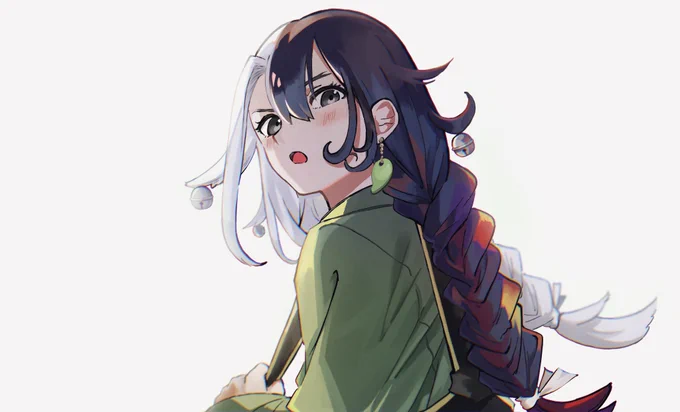 道満リリィ…三つ編みして♡ 