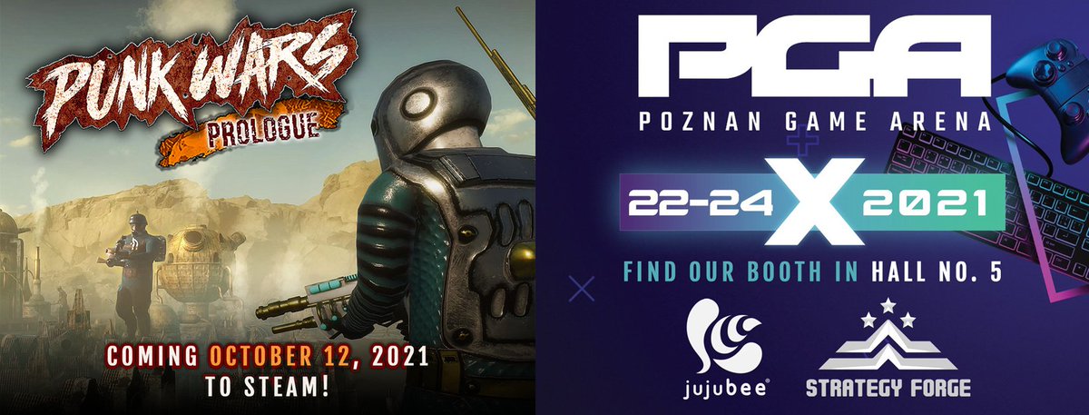 🌟Punk Wars: Prologue coming to Steam tomorrow! Meet <a href="/JujubeeGames/">Jujubee</a> &amp; Strategy Forge team at PGA 2021 (October 22-24) in Hall 5! #strategy #4x #punkwars #gamedev #steampunk #dieselpunk #atompunk #steelpunk ✨