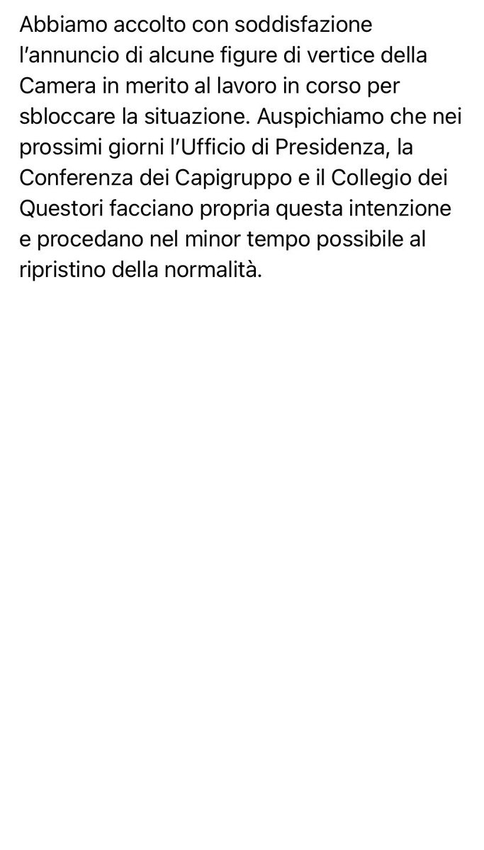 Riaprire il #Transatlantico quanto prima e ripristinare, dopo 16 mesi di chiusura, il normale accesso dei giornalisti agli spazi istituzionali della Camera. Ecco il comunicato dell’<a href="/ASParlamentare/">Associazione stampa parlamentare</a>