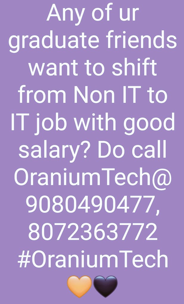 SaraVellore's tweet image. #OraniumTech