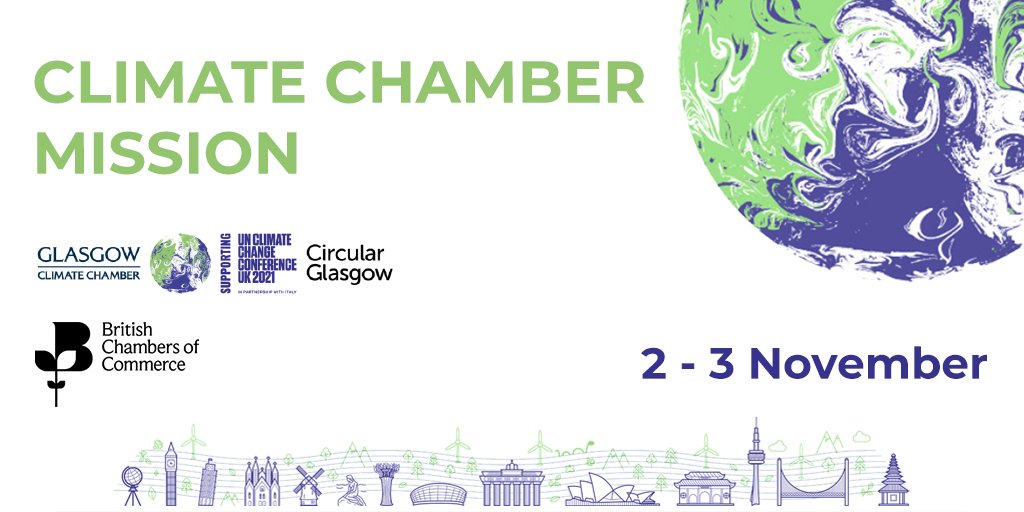 NetZeroGoldteak's tweet photo. How can we accelerate the transition towards a more sustainable and #circulareconomy?

During #COP26, @Glasgow_Chamber invites you to learn what innovative global leaders are doing to future proof their business

Discover more➡️ https://t.co/zlU7Hg9xAc

#ClimateChamberMission https://t.co/xJ1b1ix9Hf