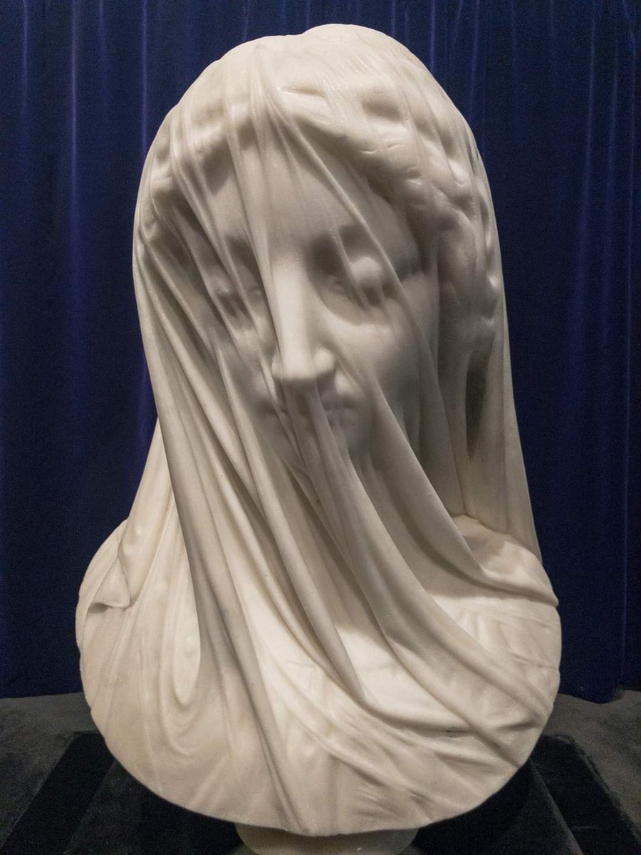 FahadRehmanFSP's tweet photo. The #Veiled Virgin. #Carrara marble statue by #Italian sculptor #Giovanni #Strazza (1818–1875).
Courtesy: Historic Photographs(Facebook) https://t.co/YcJPrSbAVa