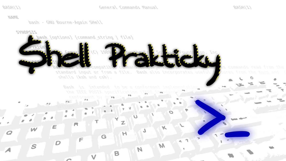 flash_sh's tweet image. Na loňský video-seriál o „Programování v shellu“ navazuje nový „Shell Prakticky“. První díly jsou pro úplné začátečníky, ale díl o práci s časem by mohl být přínosný i pro pokročilejší. Na dalších pracuji. 🚧lukasbarinka.gitlab.io/practical-shell