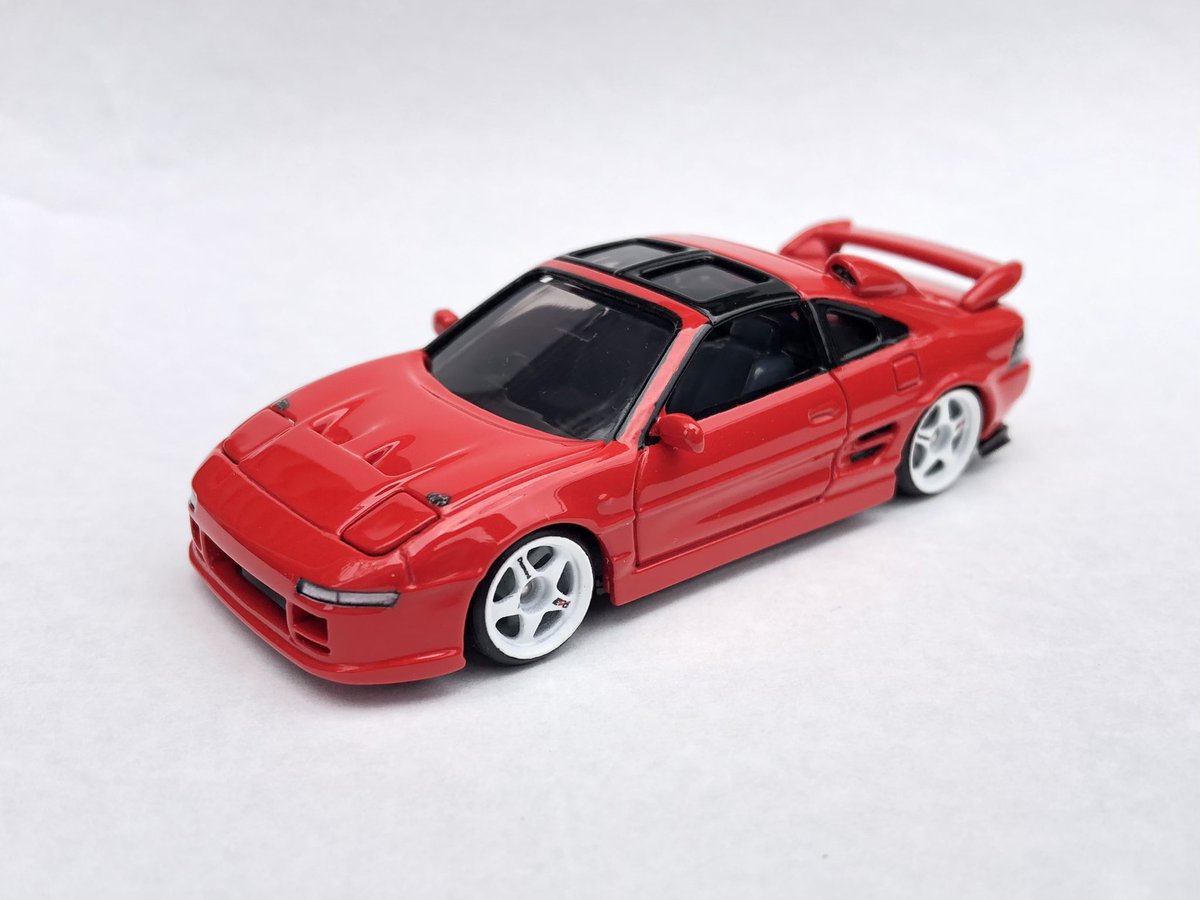 Riku_Custom2949's tweet photo. MR2完成しました！
リトラ開閉以外のギミックも追加したので、それは後ほどUPする動画で👍
ぜひ動画も見てください！
#トミカ　#MR2 https://t.co/rQEQYLterT