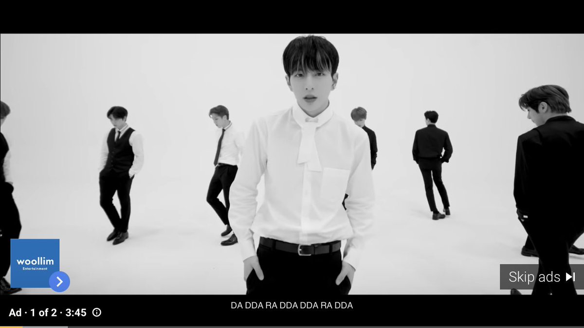 i got the ddara mv ad on the singles behind 😆