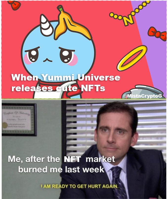 MistaCryptoG's tweet photo. @YummiUniverse #YummiUniverse 
Im ready https://t.co/Jf72u9TBYb